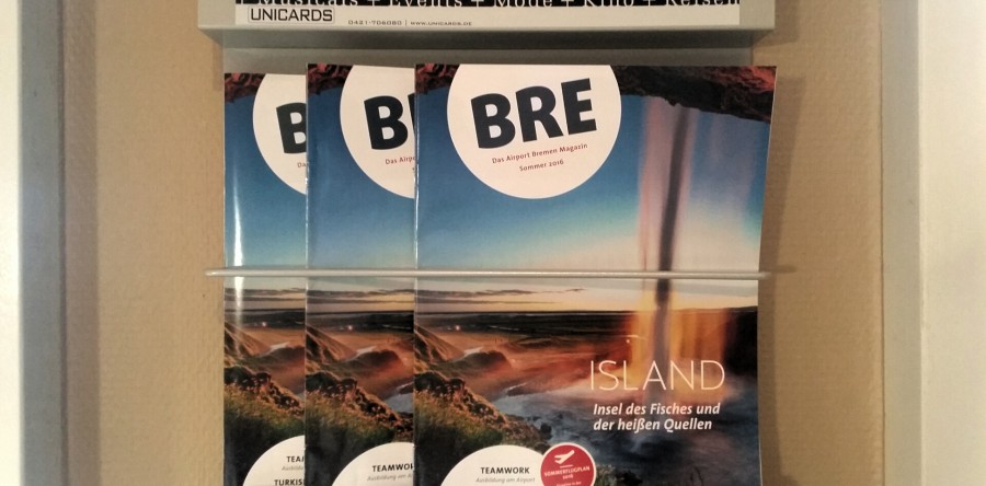 Das Airport Magazin nutzt unseren FlyerService