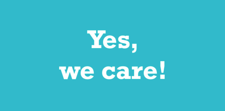 Yes, they care!