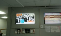 Bremer Abfallkalender auf Digital Signage Kampagne