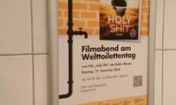 CityTOI beim Welttoilettentag: Werbung, die ins Schwarze trifft!