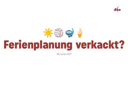 Ferienplanung verkackt? Bremen 1860 rettet mit CityCards den Sommer